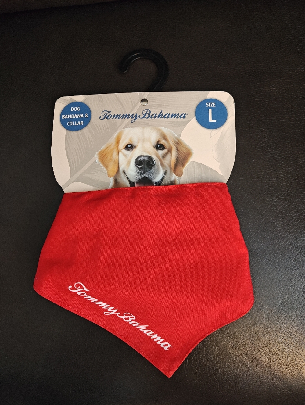 Tommy Bahama Red Dog Bandana with Adjustable Strap